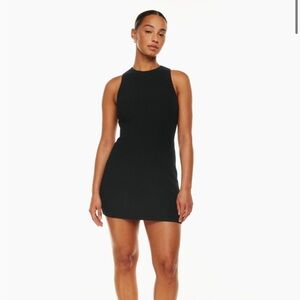 Babaton Sculpt Knit Racer Mini Dress